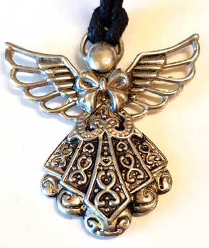 Angel with Bow amulet
