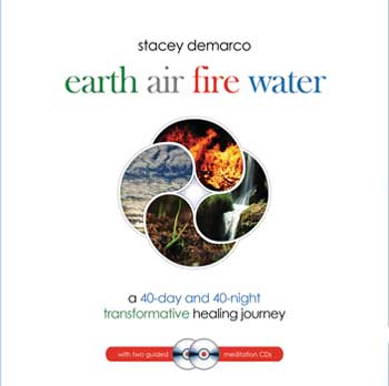 Earth Air Fire Water (hc bk & 2 cd's) by Stacey Demarco