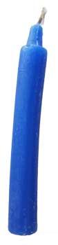 1/2" Blue chime candle 20pk