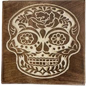 6" x 6" Day of the Dead box