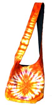12" x 14" Orange Zip shoulder bag