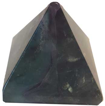 30-35mm Fluorite, Rainbow pyramid