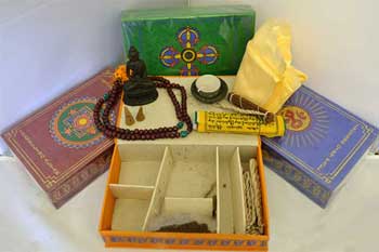 Tibetan incense gift set