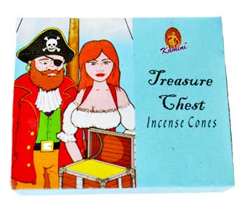 Treasure Chest Kamini cone 10 pack